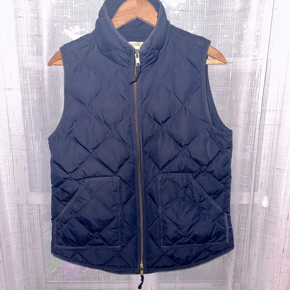 J. Crew dark blue vest